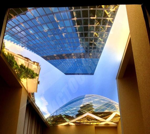 Натяжной потолок с эффектом 3D